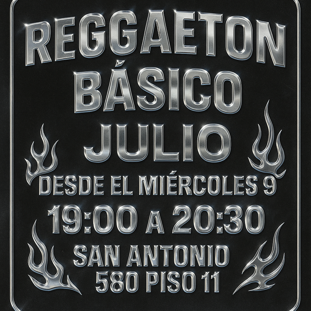 REGGAETON BÁSICO JULIO