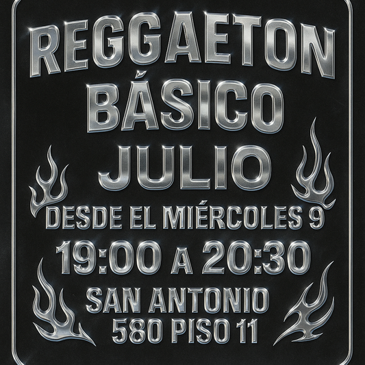 REGGAETON BÁSICO JULIO